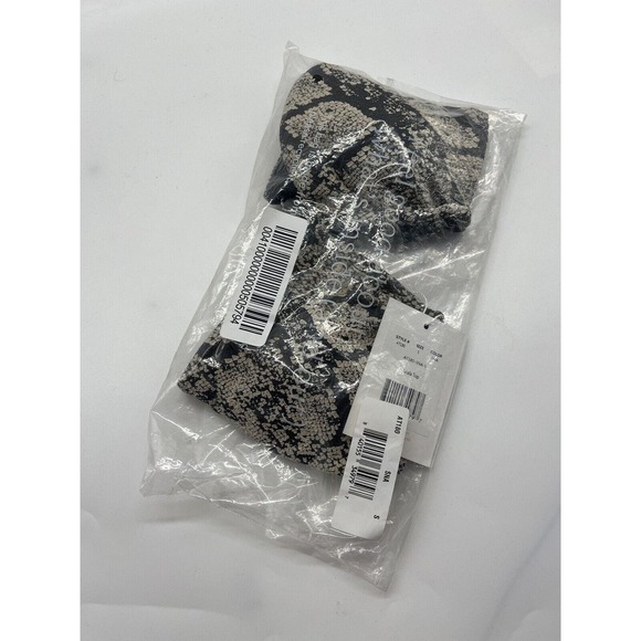 NWT Andie Swim The Scala Strapless Snakeskin Print Swimsuit Top Size Small - Picture 3 of 5